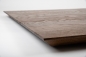 Mobile Preview: Wooden table panel worktop smoked oak rustic 40 mm Swiss edge natural oiled