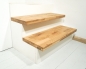 Preview: Stair tread Solid Oak Hardwood stair treads, Rustic grade, KGZ 40 mm, hard wax oil nature