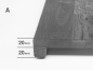 Preview: Birke Rustikal 20 mm weiß geölt Treppenstufe Trittstufe Renovierungsstufe Setzstufe