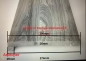 Preview: Treppenstufe Eiche Select Natur A/B 26 mm KGZ grau lackiert mit Anleimer Renovierungsstufe Trittstufe Setzstufe RAL7016 anthrazitgrau