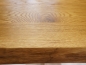 Preview: Solid Oak Platform with untrimmed front edge, 40 mm, Rustic grade, natural oiled brushed