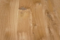 Preview: Eiche Wildeiche mit eine Baumkante 40 mm unbehandelt Arbeitsplatte Massivholzplatte