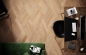 Preview: Solid Parquet Chevron Hungarian herringbone 60° Oak Rustic 16/22 mm