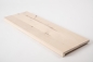 Preview: Window sill Solid Birch with overhang, 20 mm, chalked hard wax oil nature white