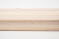Preview: Window sill Solid Birch with overhang, 20 mm, chalked hard wax oil nature white