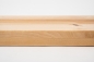 Preview: Window sill Solid Birch Hardwood with overhang, 20 mm, hard wax oil nature