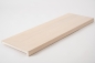 Preview: Window sill Solid Birch with overhang 20 mm hard wax oil nature white