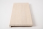 Preview: Stair tread Solid Birch Select Hardwood with overhang, 20 mm,