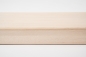 Preview: Window sill Solid Birch with overhang 20 mm hard wax oil nature white