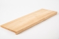 Preview: Window sill Solid Birch with overhang, 20 mm, nature hard wax oil nature