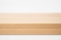 Preview: Window sill Solid Birch Hardwood  with overhang, 20 mm, lacquered