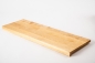 Preview: Window sill Solid Birch Select Hardwood  with overhang, 20 mm, nature oiled