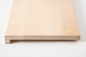 Preview: Window sill Solid Birch Select with overhang, 20 mm, unfinished