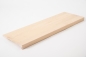 Preview: Window sill Solid Birch with overhang, 20 mm, nature white oiled