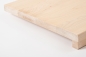 Preview: Window sill Solid Birch with overhang, 20 mm, nature white oiled
