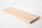 Preview: Window sill Solid Birch with overhang, 20 mm, nature white oiled