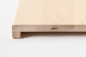 Preview: Window sill Solid Birch with overhang, 20 mm, nature white oiled