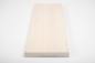 Preview: Stair tread Solid Birch Hardwood , select grade, 40 mm, chalked white oiled