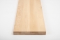 Preview: Stair tread Solid Birch Hardwood , select grade, 40 mm, hard wax oil nature white