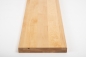 Preview: Stair tread Solid Birch Hardwood , select grade, 40 mm, lacquered