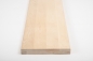 Preview: Stair tread Solid Birch Hardwood , select grade, 40 mm, unfinished