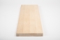 Preview: Stair tread Solid Birch Hardwood , select grade, 40 mm, unfinished