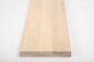 Mobile Preview: Stair tread Solid Birch Hardwood , select grade, 40 mm, white oiled