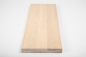 Preview: Stair tread Solid Birch Hardwood , select grade, 40 mm, white oiled