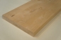 Preview: Stair tread Solid Alder Hardwood, Nature grade, 40 mm, unfinished