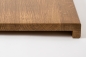 Mobile Preview: Eiche Select Natur DL 20mm Bronze geölt Renovierungsstufe Setzstufe Treppenstufe Trittstufe