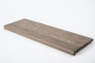Preview: Window sill Solid Oak with overhang, 20 mm, prime grade, graphite oiled