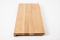 Preview: Window sill Solid Oak Hardwood A/B Select Natur with overhang, 20 mm, prime grade, hard wax natural white