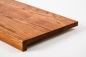 Preview: Window sill Solid Oak with overhang, 20 mm, prime grade, cherry oiled