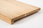 Preview: Window sill Solid Oak with overhang, Prime Nature grade, 20 mm, unfinished