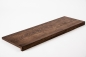 Preview: Window sill Solid Oak with overhang, 20 mm, prime grade, walnut oiled