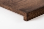 Preview: Window sill Solid Oak with overhang, 20 mm, prime grade, walnut oiled