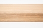 Preview: Window sill Solid Oak with overhang, 20 mm, prime grade, white oiled