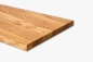 Preview: Windowsill Oak Select Natur A/B 26 mm, full lamella, natural oiled