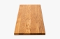 Preview: Windowsill Oak Select Natur A/B 26 mm, full lamella, natural oiled