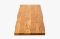 Preview: Wall Shelf Oak Select Natur A/B 26 mm, full lamella, natural oiled
