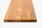 Preview: Stair Tread Oak Select Natur A/B 26 mm, full lamella, natural oiled