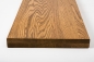 Preview: Stair tread Solid Oak Hardwood , Select nature grade, 40 mm, antique oiled