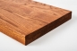 Mobile Preview: Stair tread Solid Oak Hardwood , Select nature grade, 40 mm, cherry oiled