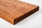 Preview: Stair tread Solid Oak Hardwood , Select nature grade, 40 mm, cherry oiled