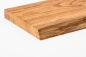 Mobile Preview: Windowsill, window ledge with tree edge wild oak 40mm brushed natural oiled