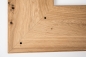 Preview: Corner shelf with connector Oak rustic 20mm Witdh: 250mm untreated