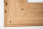 Preview: Corner shelf with connector Oak rustic 20mm width: 300mm untreated