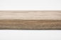 Preview: Window sill Solid Ash with overhang 20 mm Prime-Nature grade graphite oiled