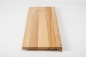 Preview: Window sill Solid Ash with overhang 20 mm Prime-Nature grade, hard wax oil nature