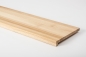 Preview: Window sill Solid Ash with overhang 20 mm Prime-Nature grade, hard wax oil nature white